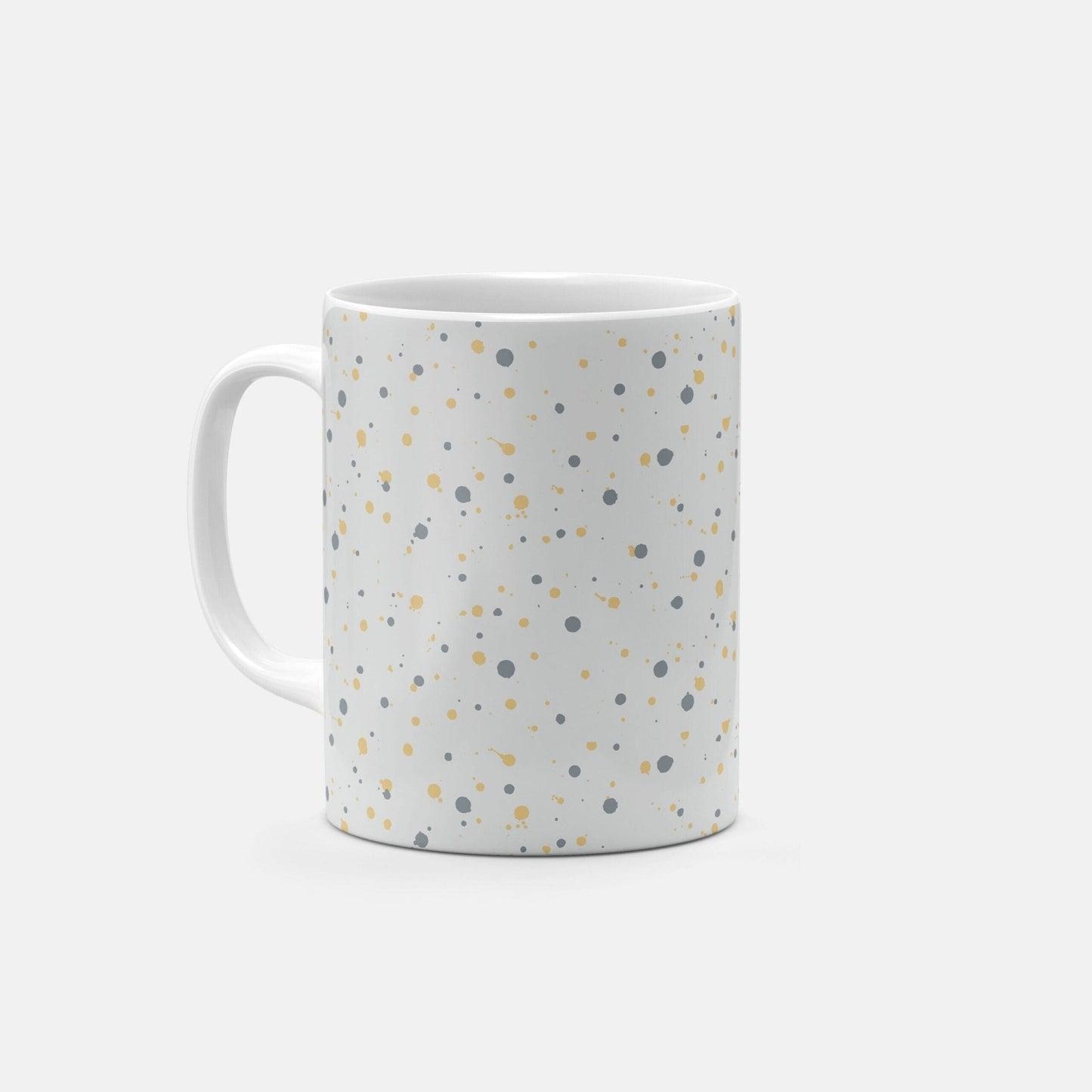 Ink Splatter 11oz Mug IV-The Design Craft