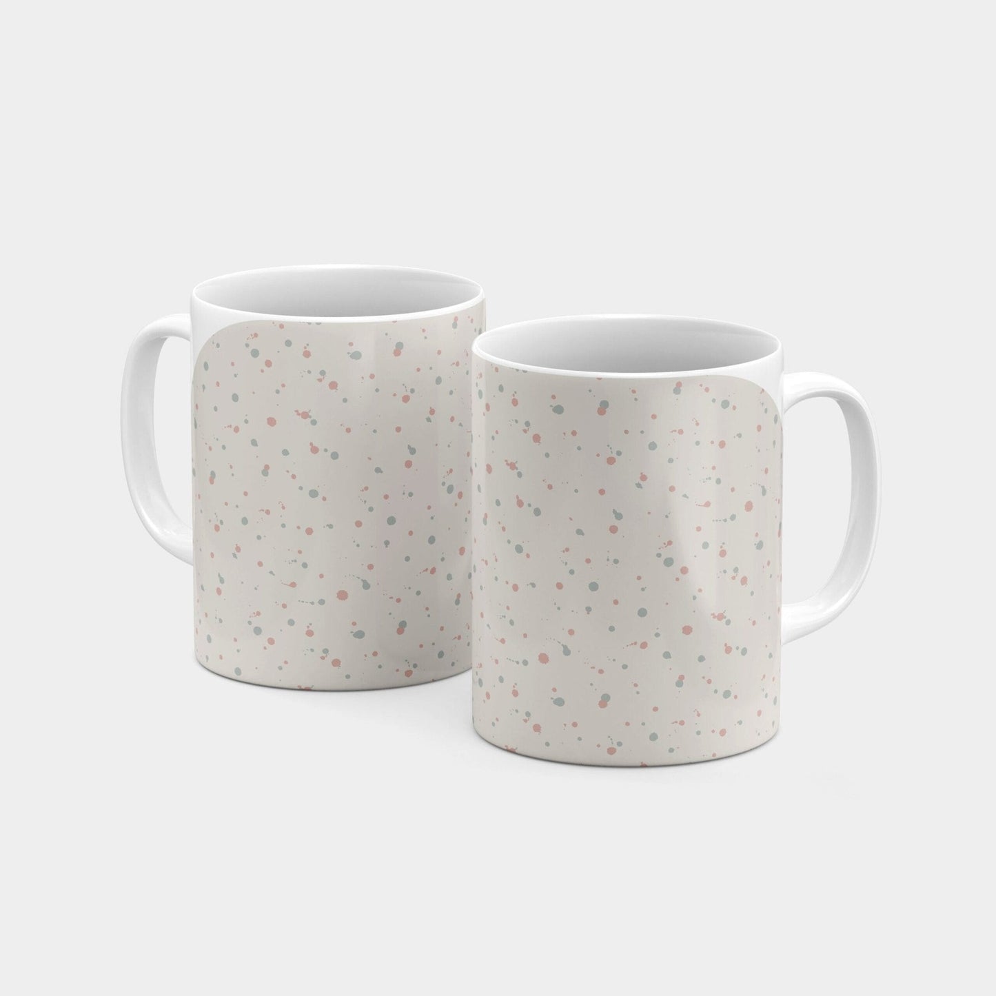 Ink Splatter 11oz Mug IX-The Design Craft