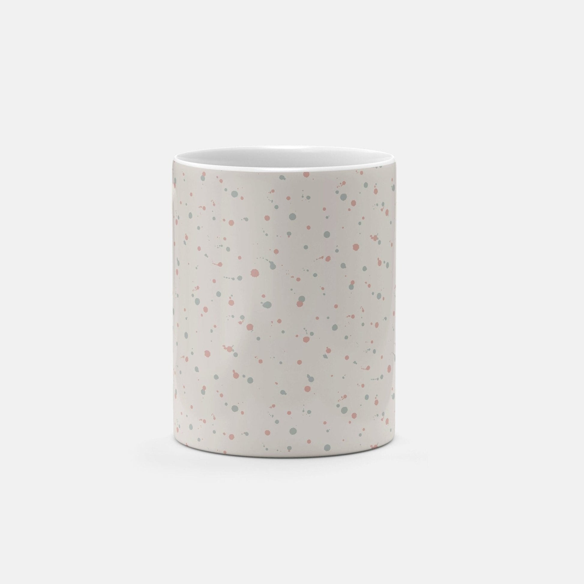 Ink Splatter 11oz Mug IX-The Design Craft