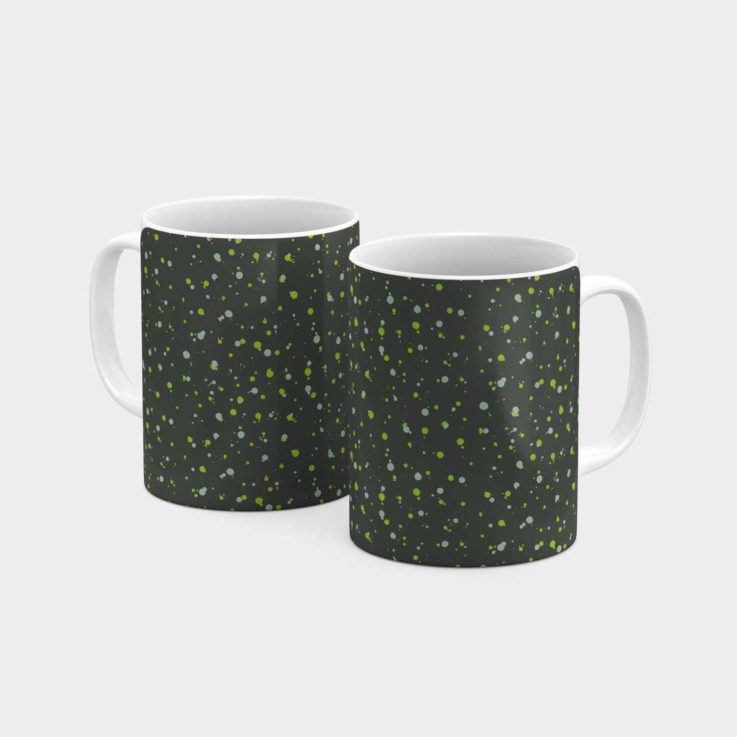 Ink Splatter 11oz Mug VI-The Design Craft