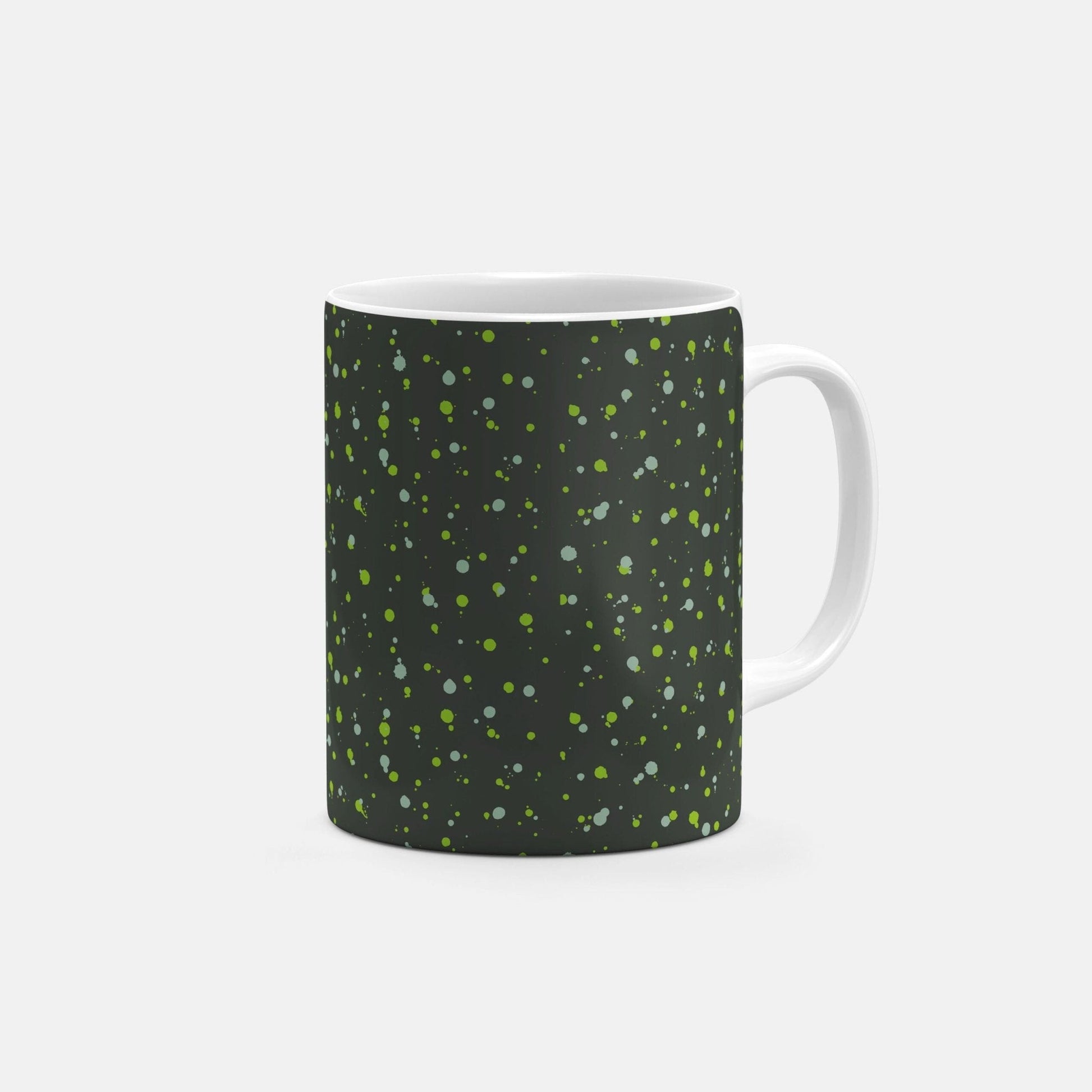 Ink Splatter 11oz Mug VI-The Design Craft