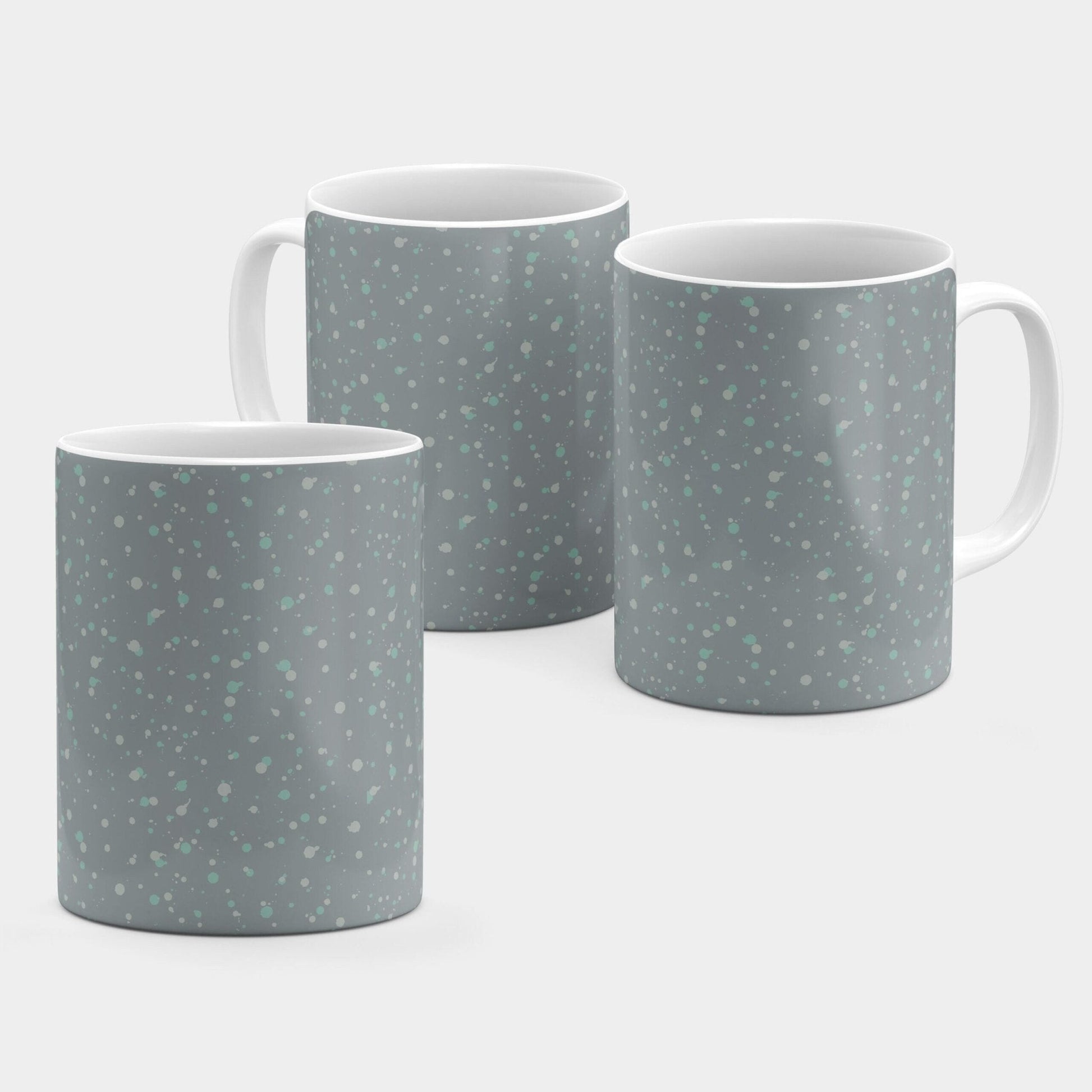 Ink Splatter 11oz Mug VII-The Design Craft