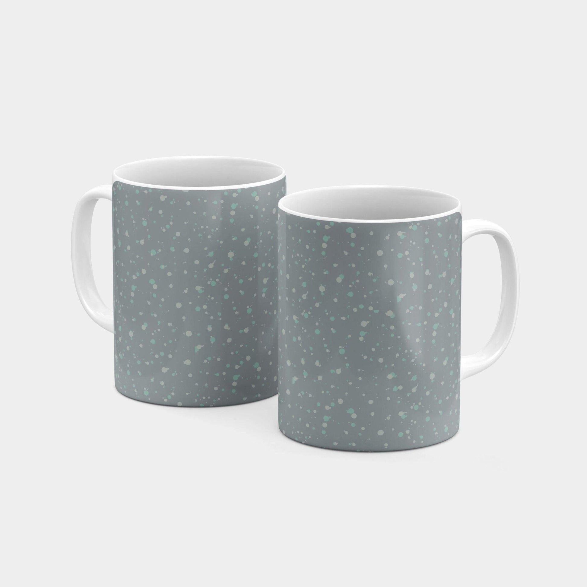 Ink Splatter 11oz Mug VII-The Design Craft