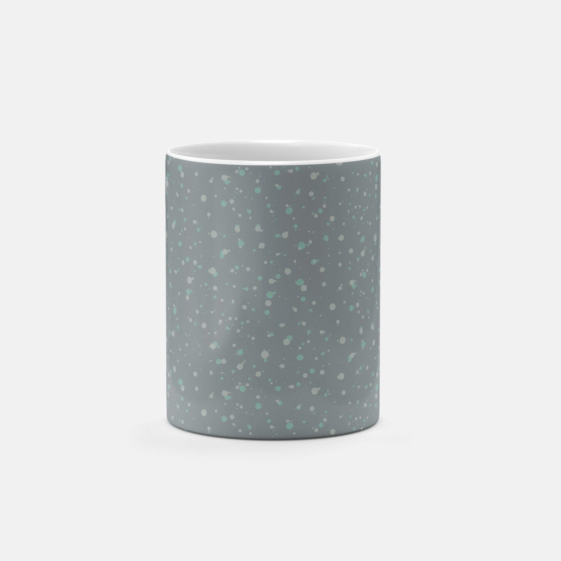 Ink Splatter 11oz Mug VII-The Design Craft