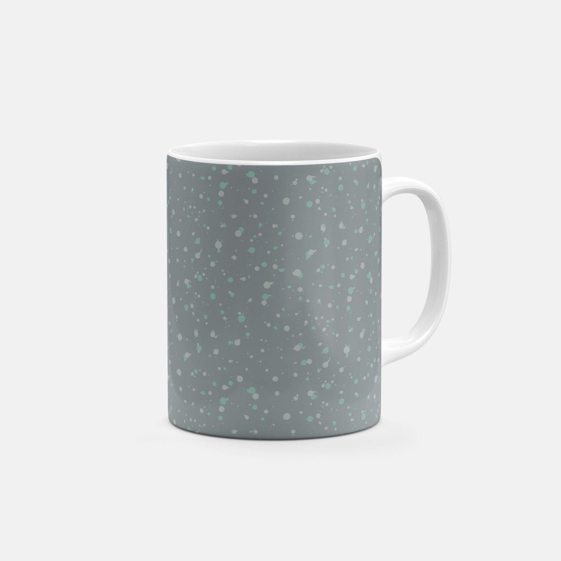 Ink Splatter 11oz Mug VII-The Design Craft