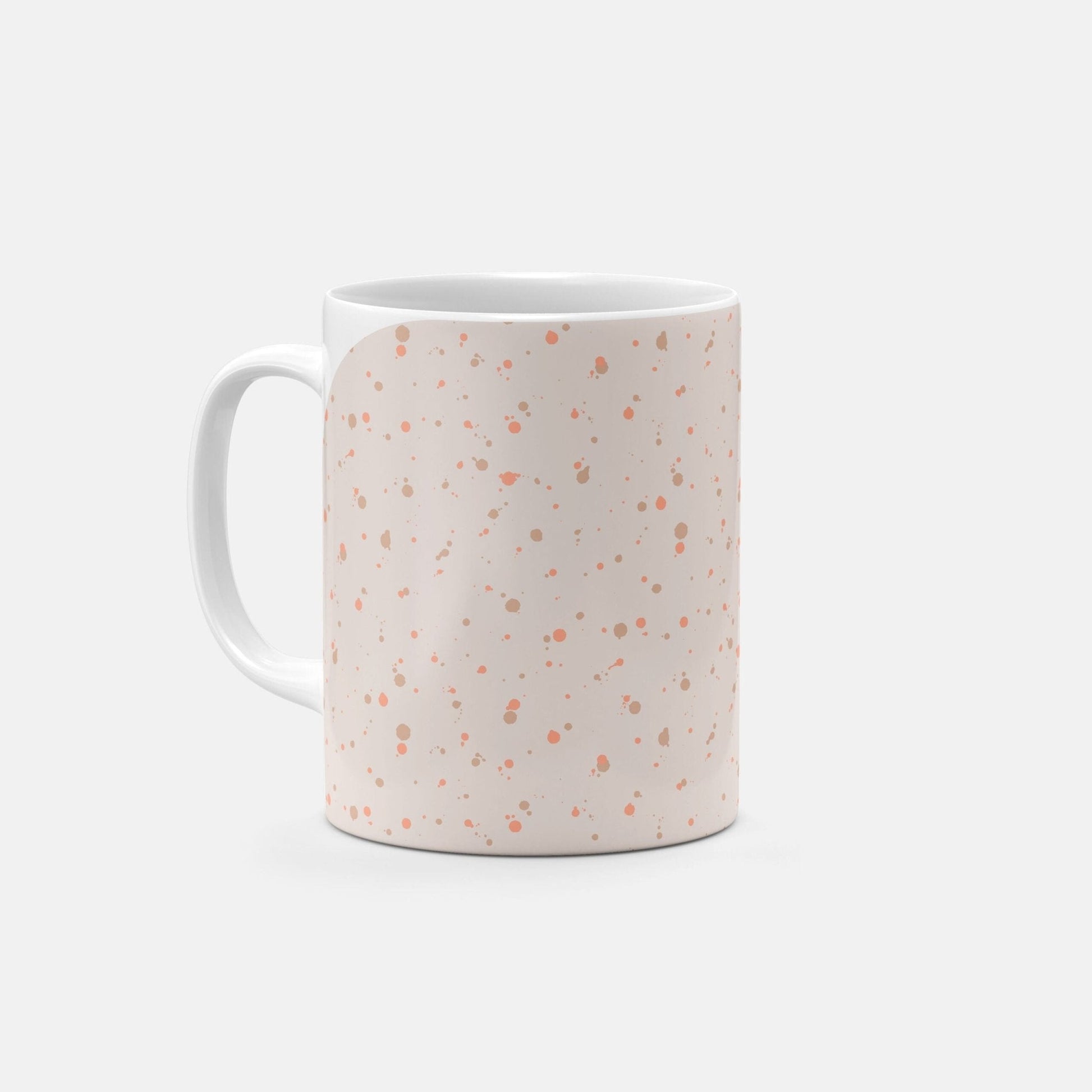 Ink Splatter 11oz Mug VIII-The Design Craft