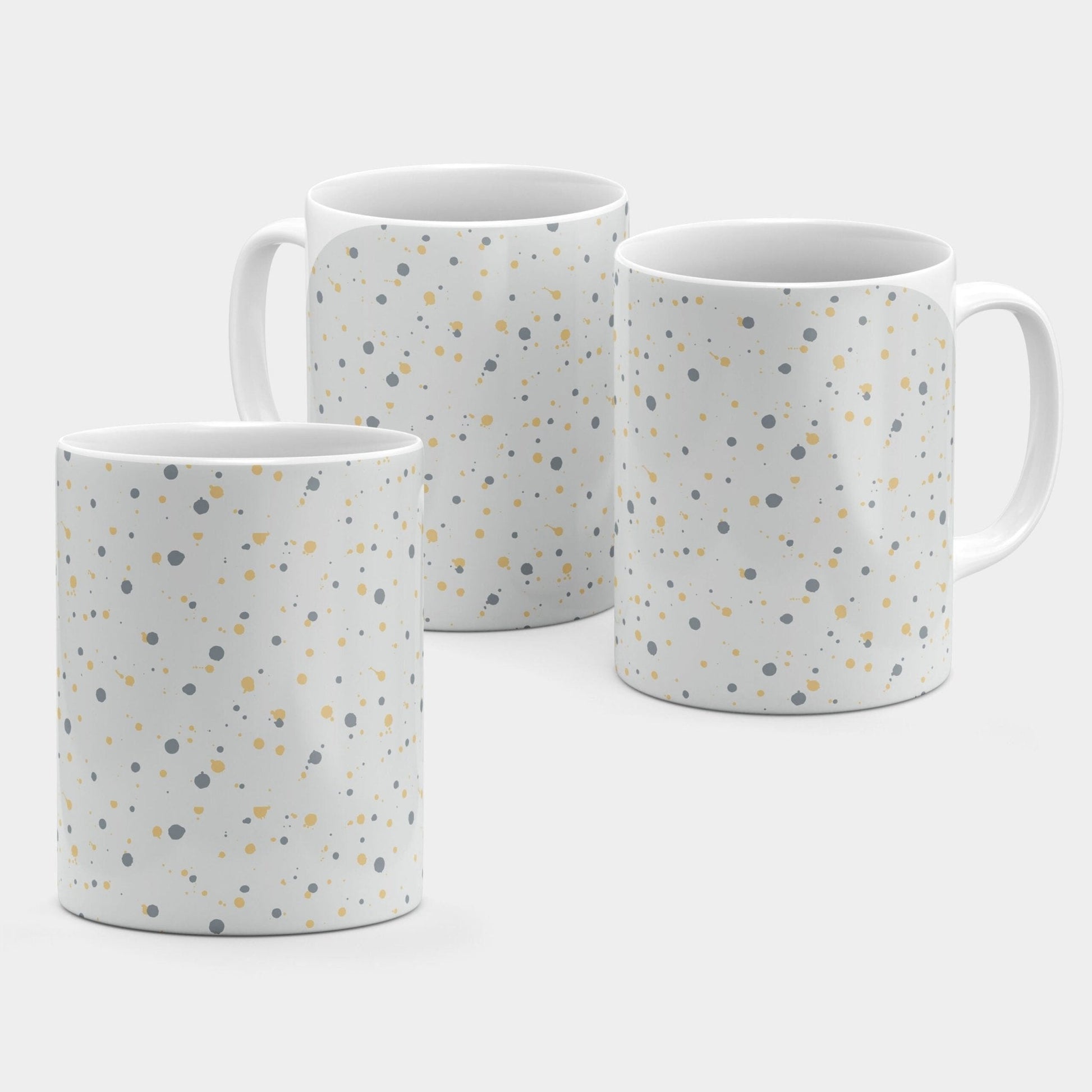 Ink Splatter 11oz Mug X-The Design Craft