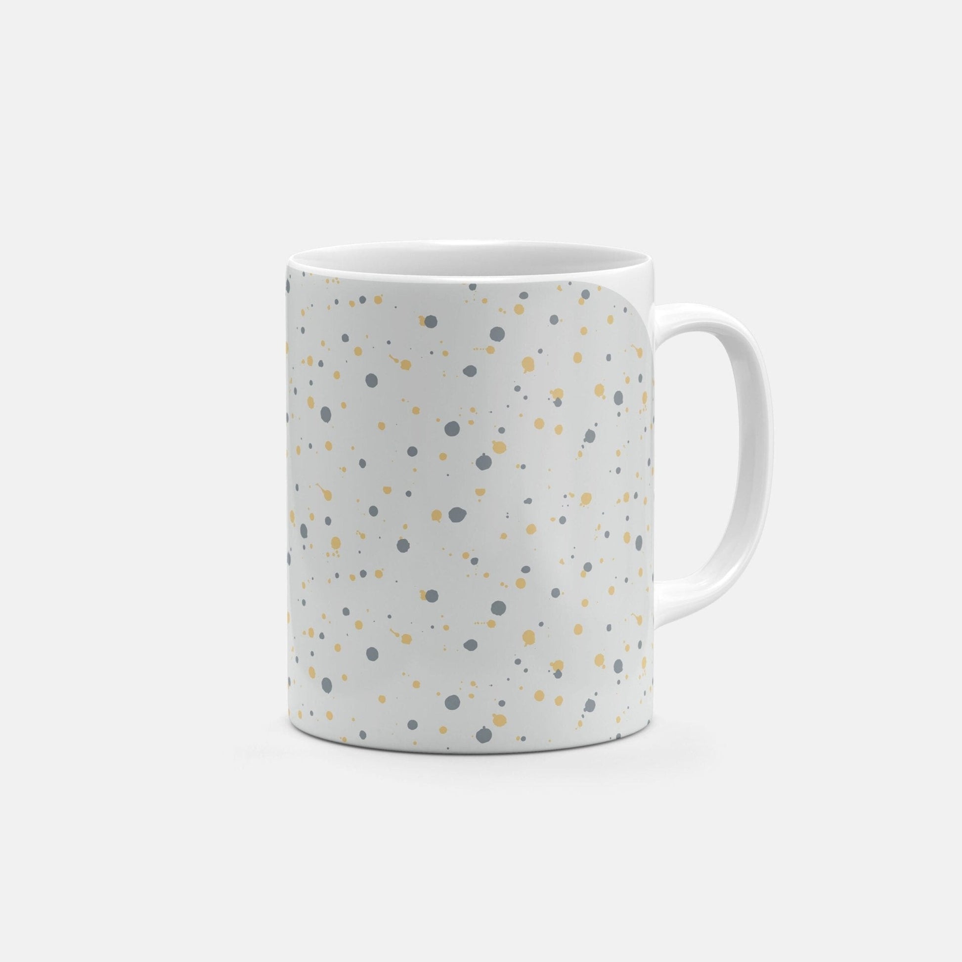 Ink Splatter 11oz Mug X-The Design Craft