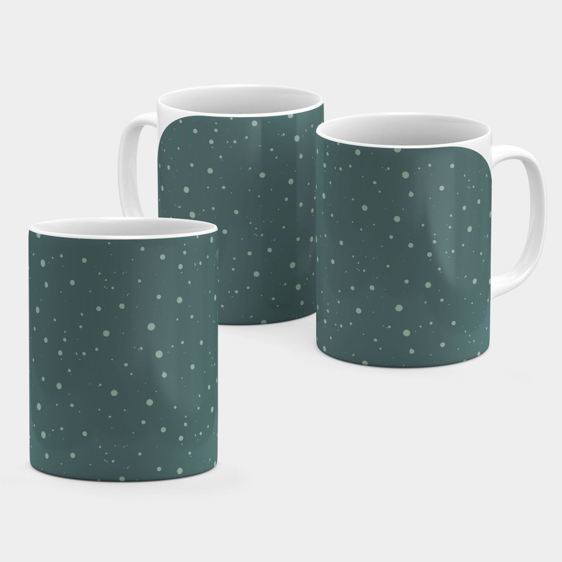 Ink Splatter 11oz Mug XVI-The Design Craft