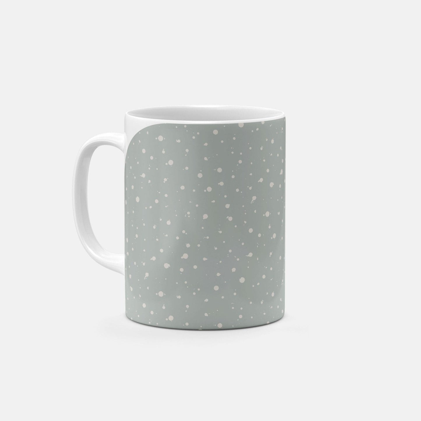 Ink Splatter 11oz Mug XVII-The Design Craft