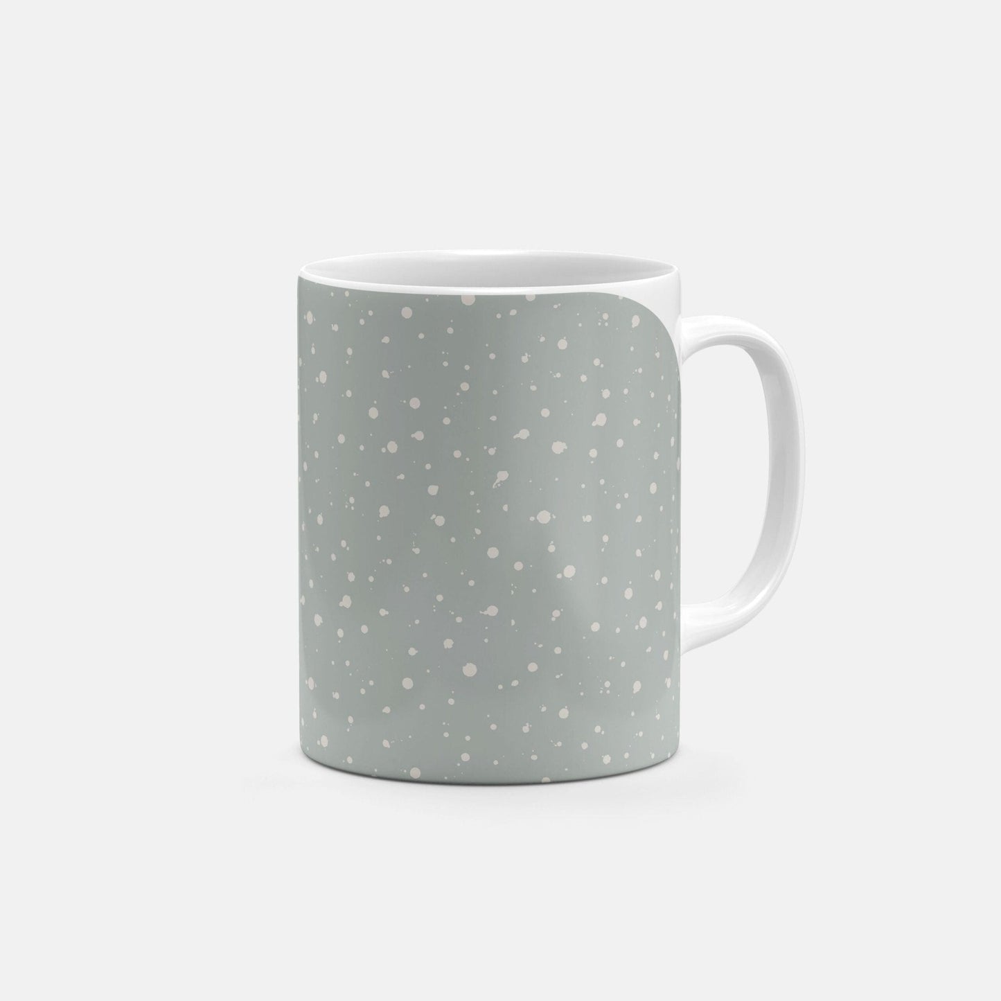 Ink Splatter 11oz Mug XVII-The Design Craft