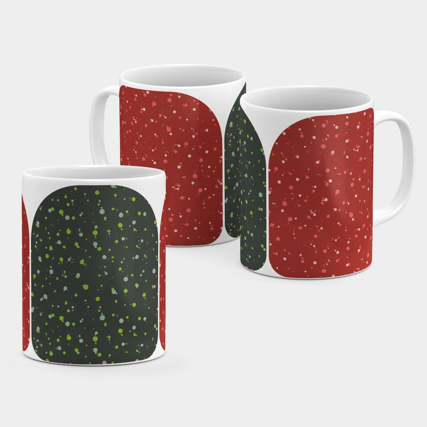 Ink Splatter 11oz Mug XXX-The Design Craft