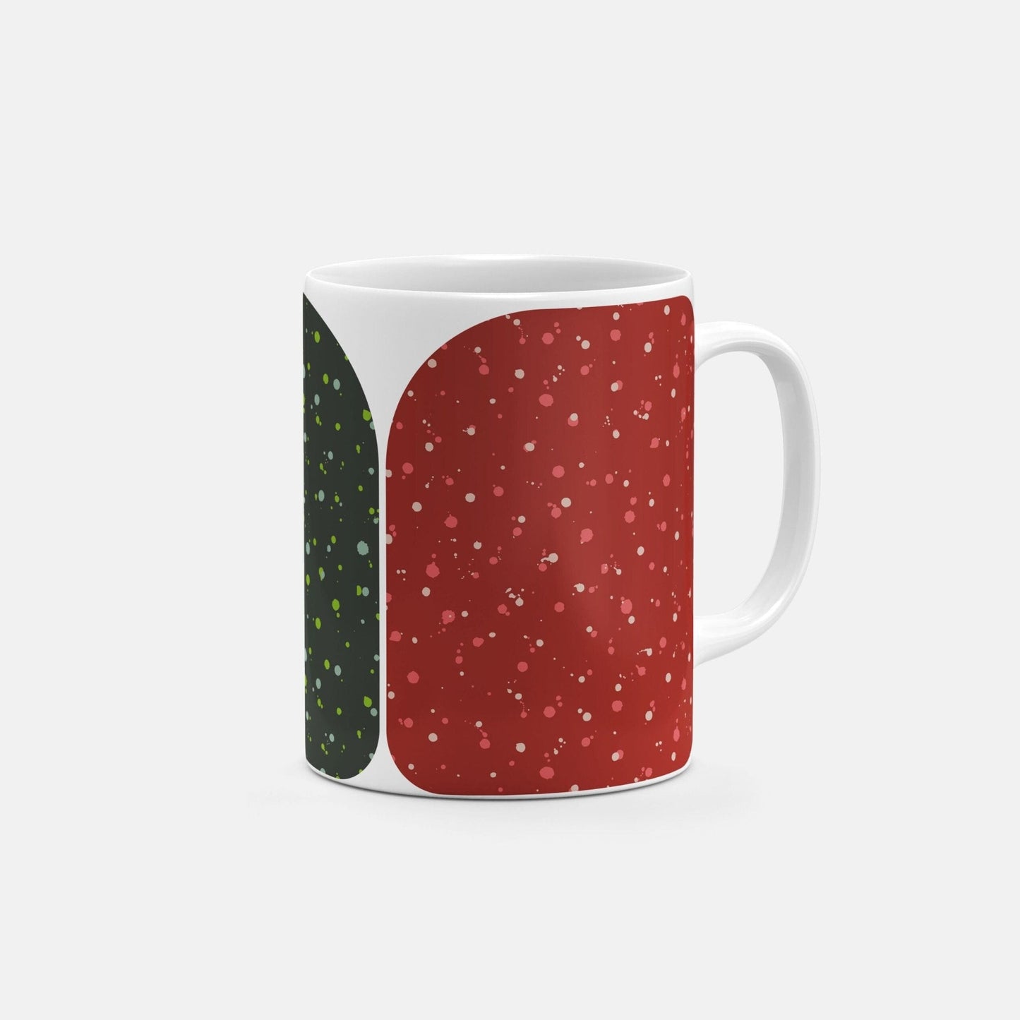 Ink Splatter 11oz Mug XXX-The Design Craft