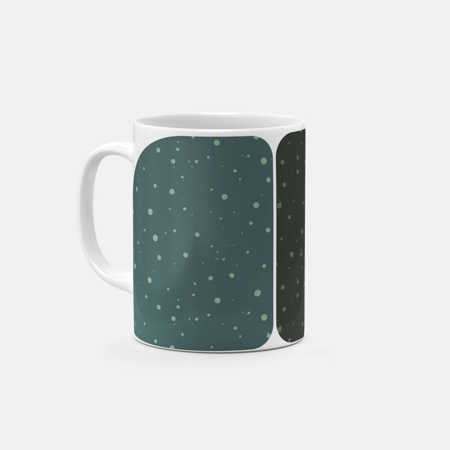 Ink Splatter 11oz Mug XXXII-The Design Craft