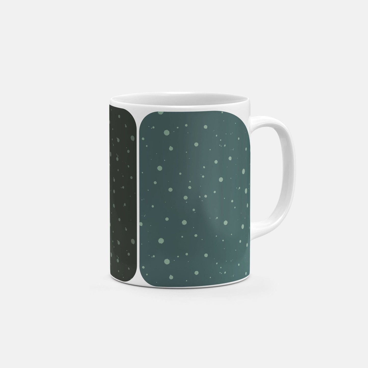 Ink Splatter 11oz Mug XXXII-The Design Craft