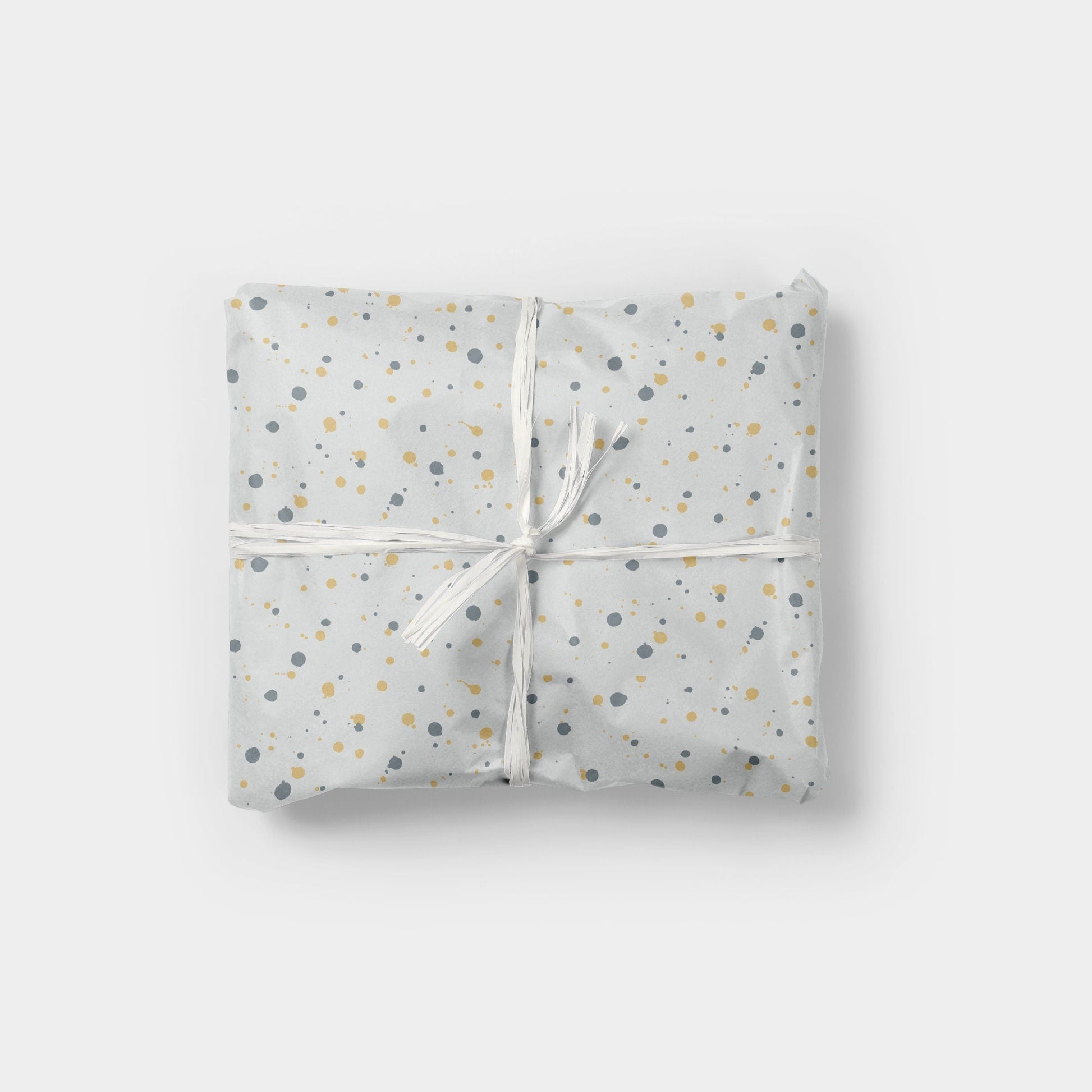 Ink Splot Gift Wrap-Gift Wrapping-The Design Craft