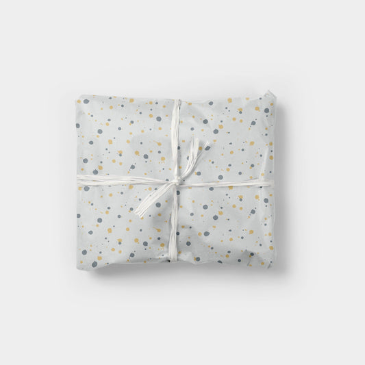 Ink Splot Gift Wrap-Gift Wrapping-The Design Craft