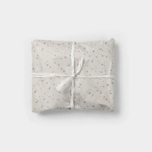 Ink Splot Gift Wrap-Gift Wrapping-The Design Craft