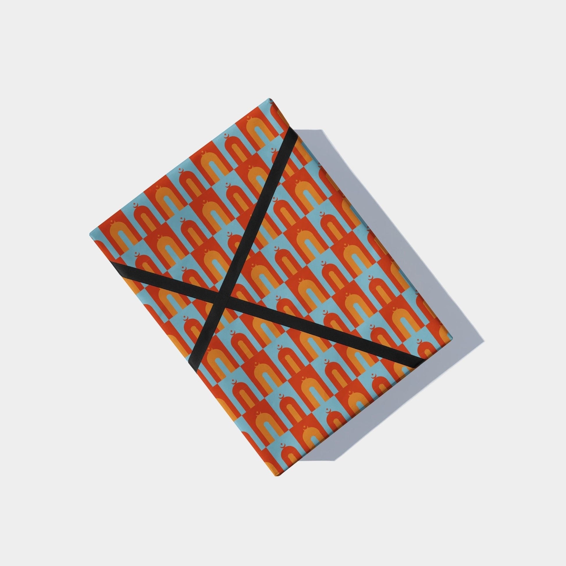 Islamic Geo Mosque Gift Wrap-Gift Wrapping-The Design Craft