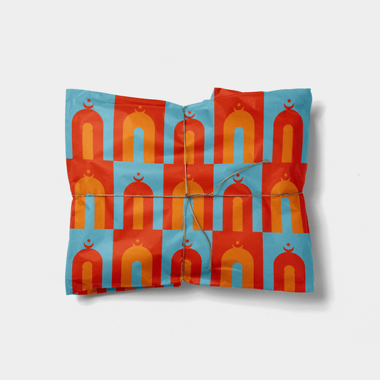 Islamic Motif Gift Wrap VII, Ramadan-Gift Wrapping-The Design Craft