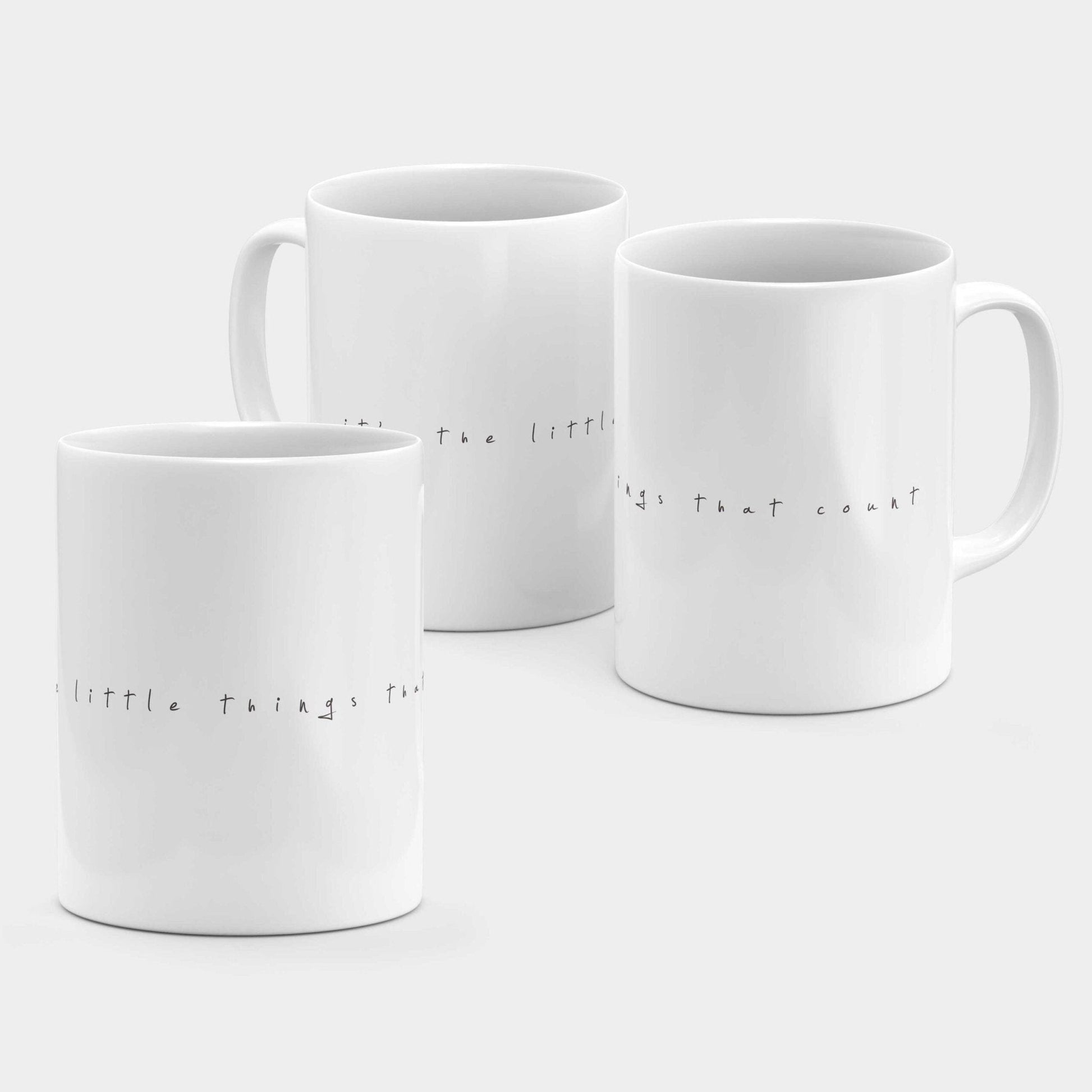 It's The Little Things That Count 11oz-The Design Craft