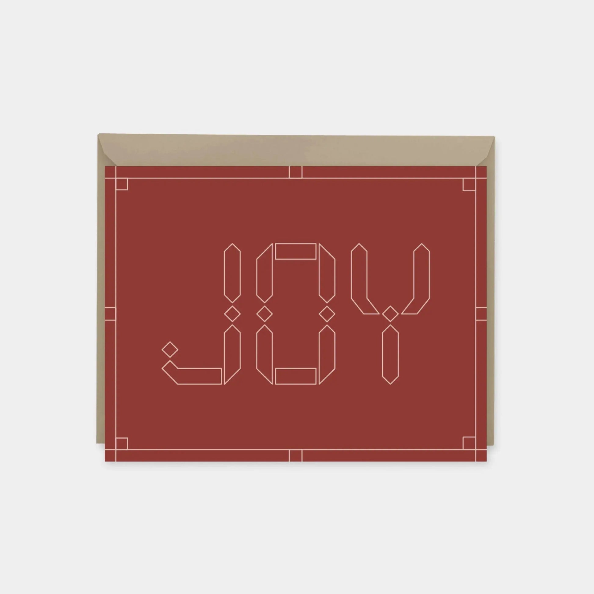 "JOY" Moroccan Holiday Multi-Card Set