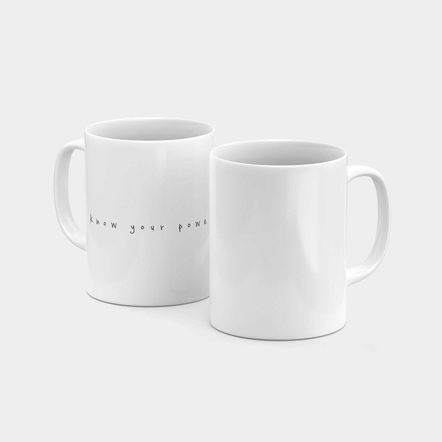 Know Your Power 11oz Mug-The Design Craft