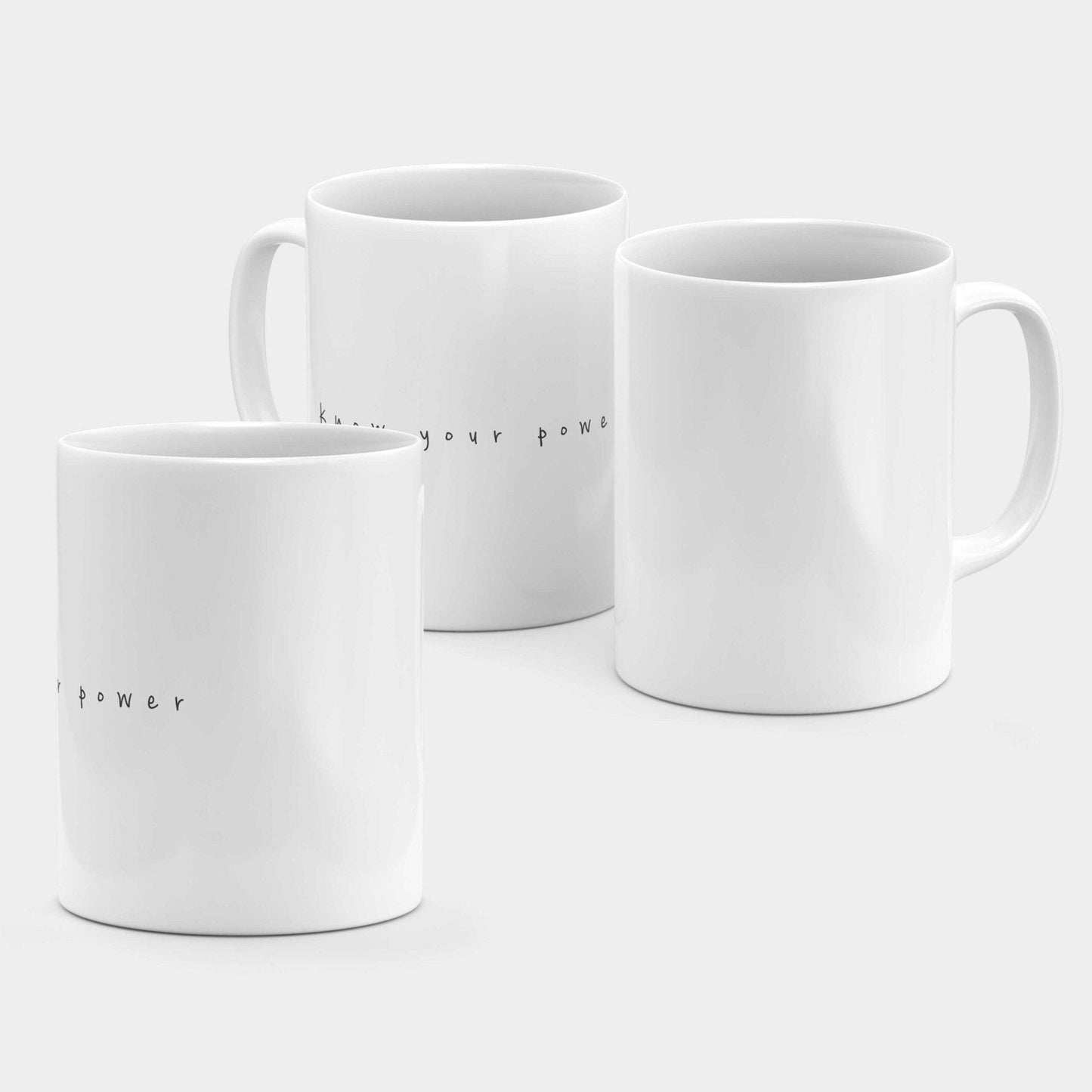 Know Your Power 11oz Mug-The Design Craft