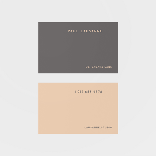 Lausanne Calling Card III-Greeting & Note Cards-The Design Craft