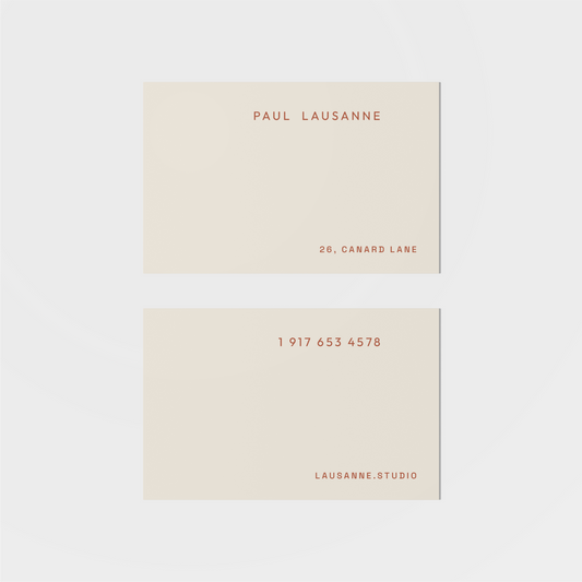 Lausanne Calling Card VII-Greeting & Note Cards-The Design Craft