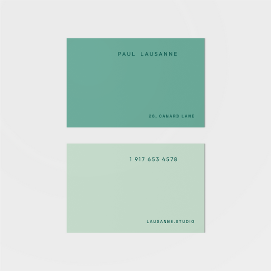 Lausanne Calling Card VIII-Greeting & Note Cards-The Design Craft