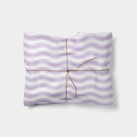 Lavender Gradient Waves Gift Wrap-Gift Wrapping-The Design Craft
