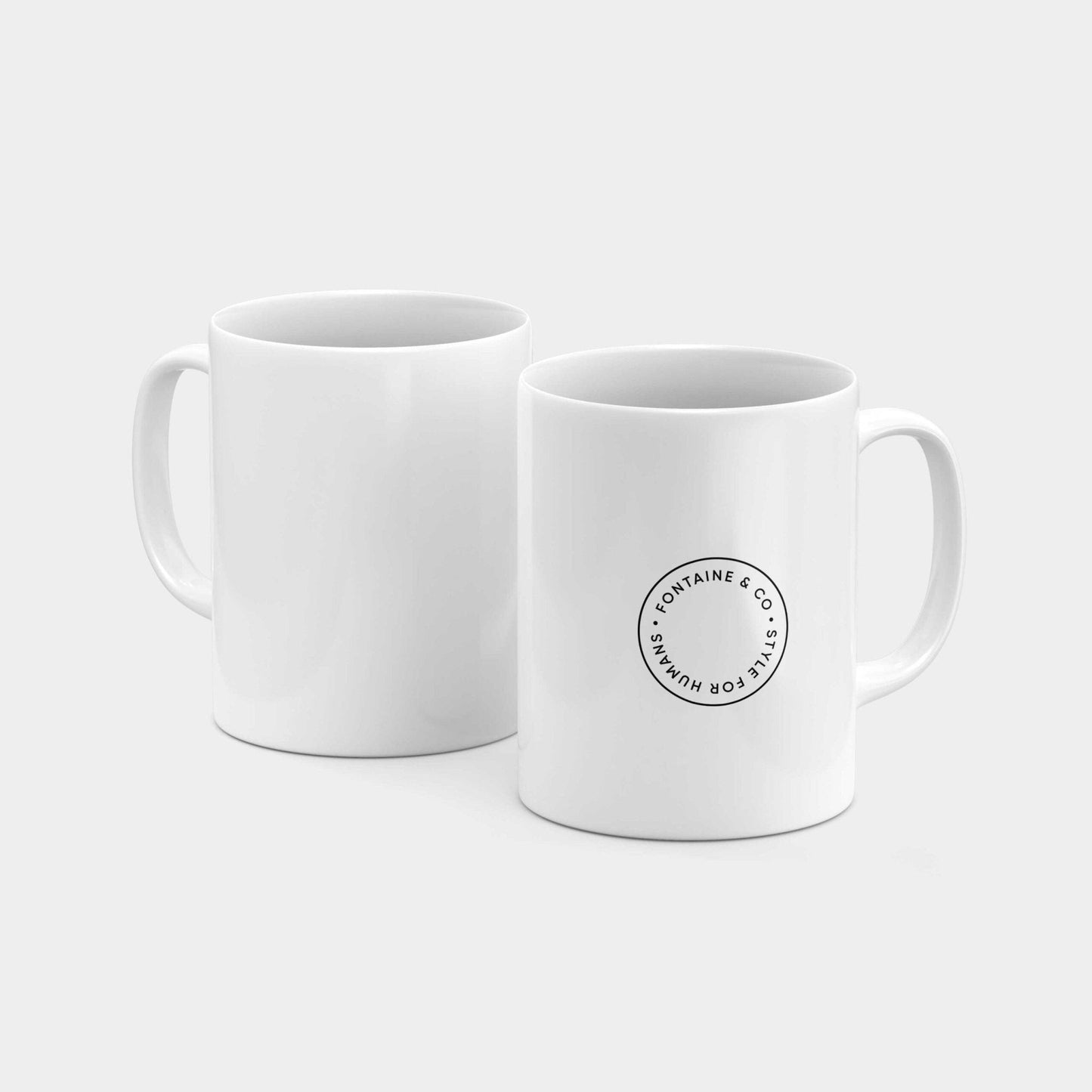 Logo Badge 11oz Mug-The Design Craft