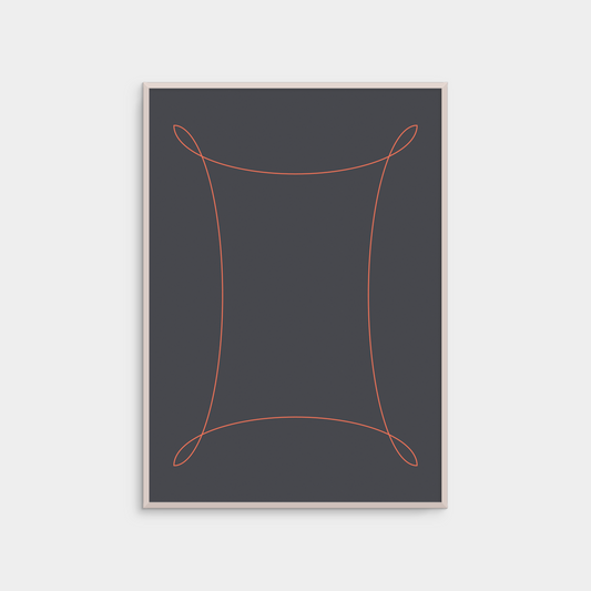 Loop Frame IV Art Print-Posters, Prints, & Visual Artwork-The Design Craft
