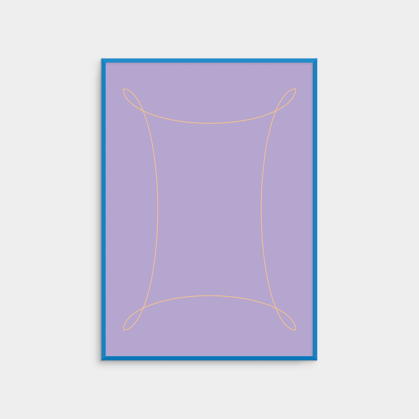 Loop Frame V Art Print-Posters, Prints, & Visual Artwork-The Design Craft