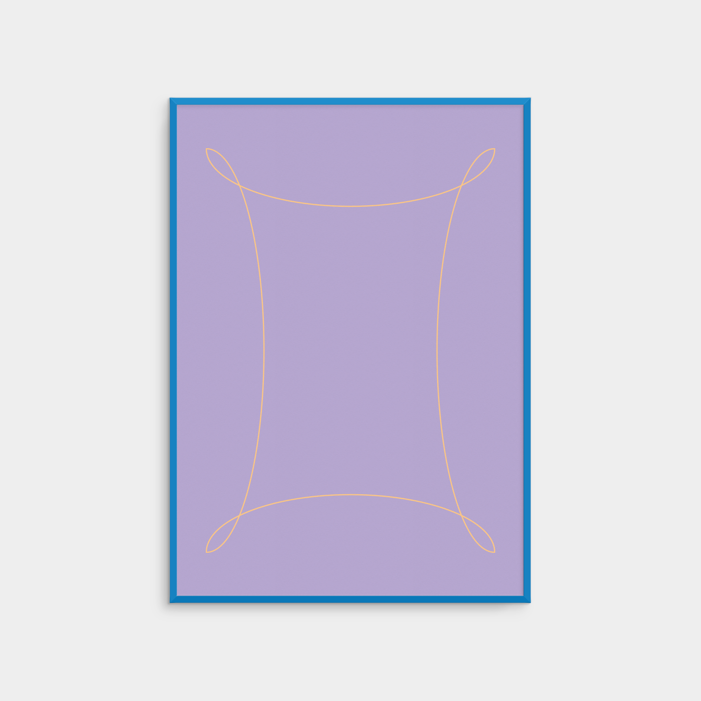 Loop Frame V Art Print-Posters, Prints, & Visual Artwork-The Design Craft