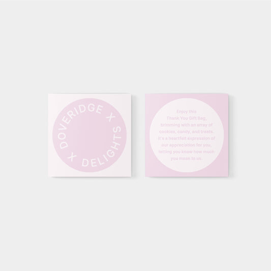 Macaroon Square Geo Business Card IV-Greeting & Note Cards-The Design Craft