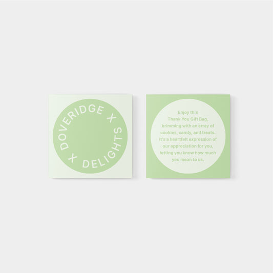 Macaroon Square Geo Business Card V-Greeting & Note Cards-The Design Craft