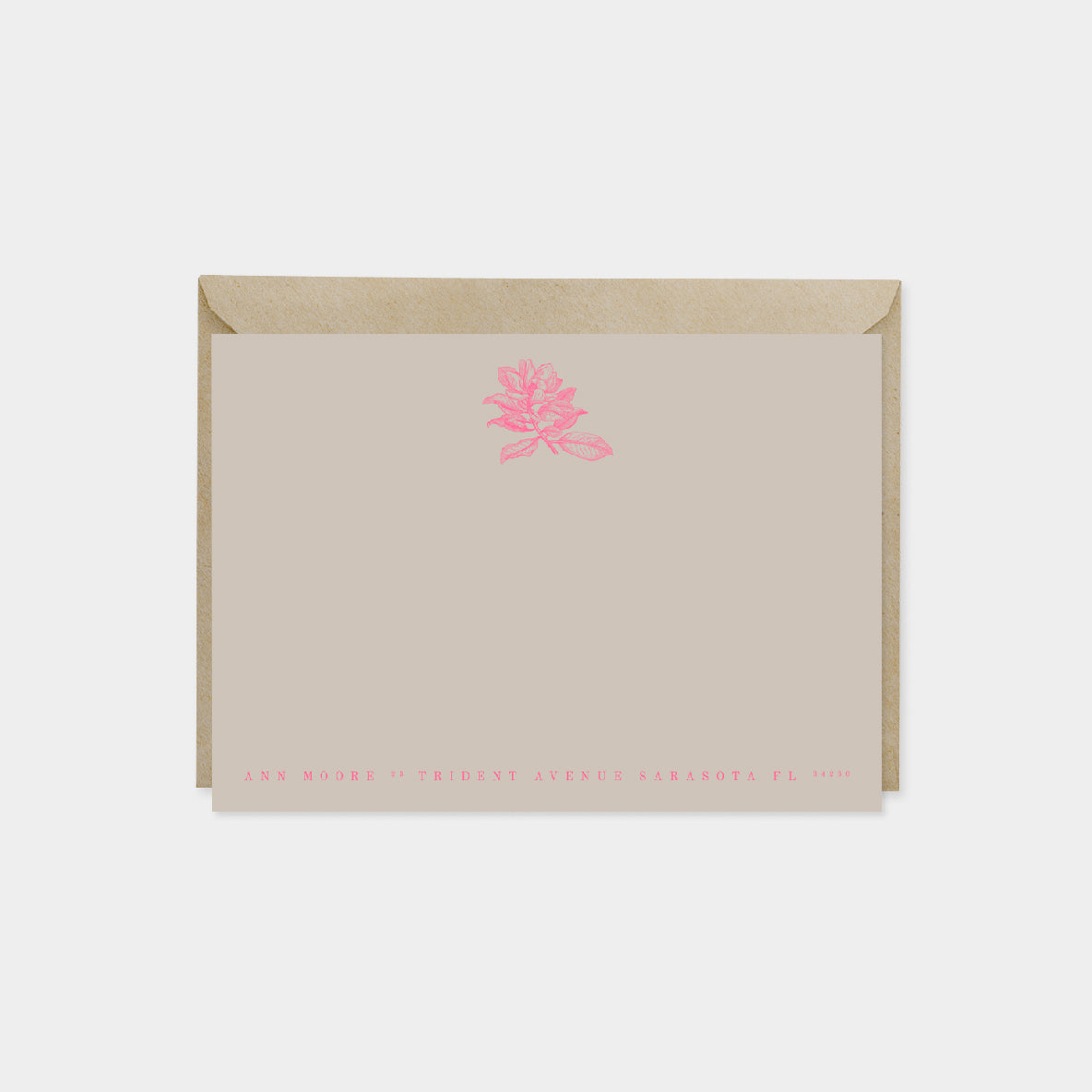 Magnolia Grandiflora Botanical Note Cards II-Greeting & Note Cards-The Design Craft