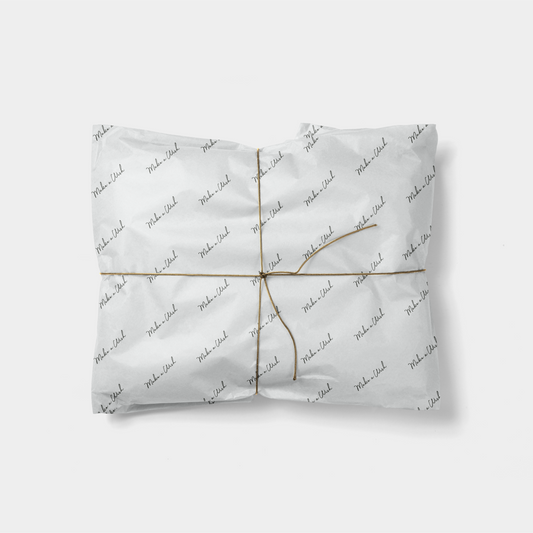 'Make a Wish' Custom Script Typography-Gift Wrapping-The Design Craft