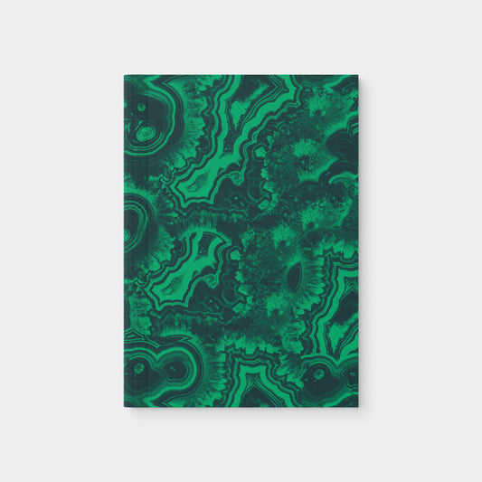 Malachite Softcover Notebook