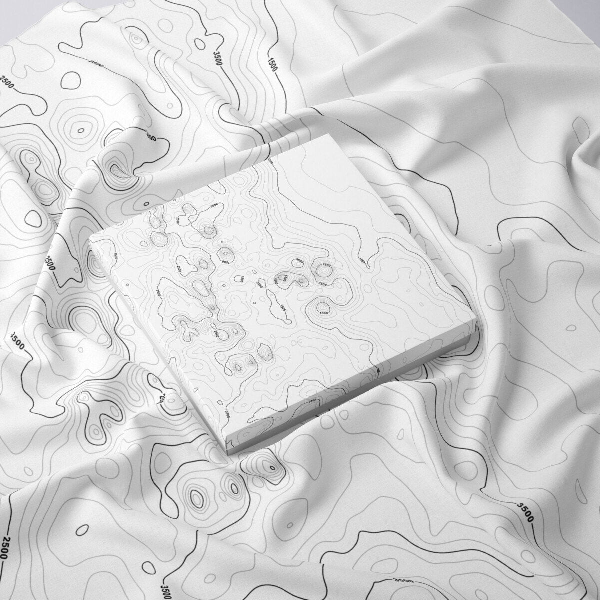 Mendoza Topographic Maps IV, Surface-Surface Design-The Design Craft