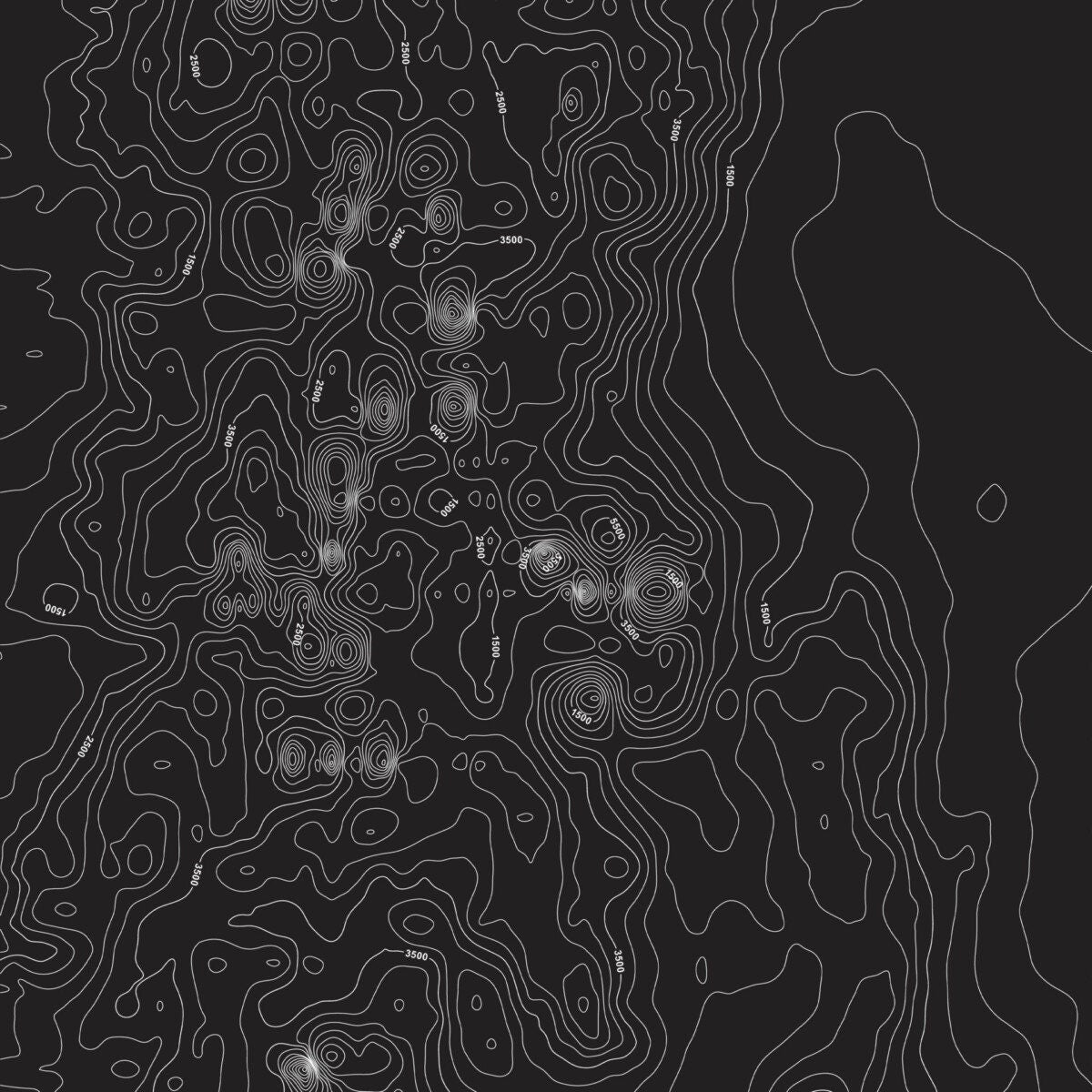 Mendoza Topographic Maps VI, Surface-Surface Design-The Design Craft