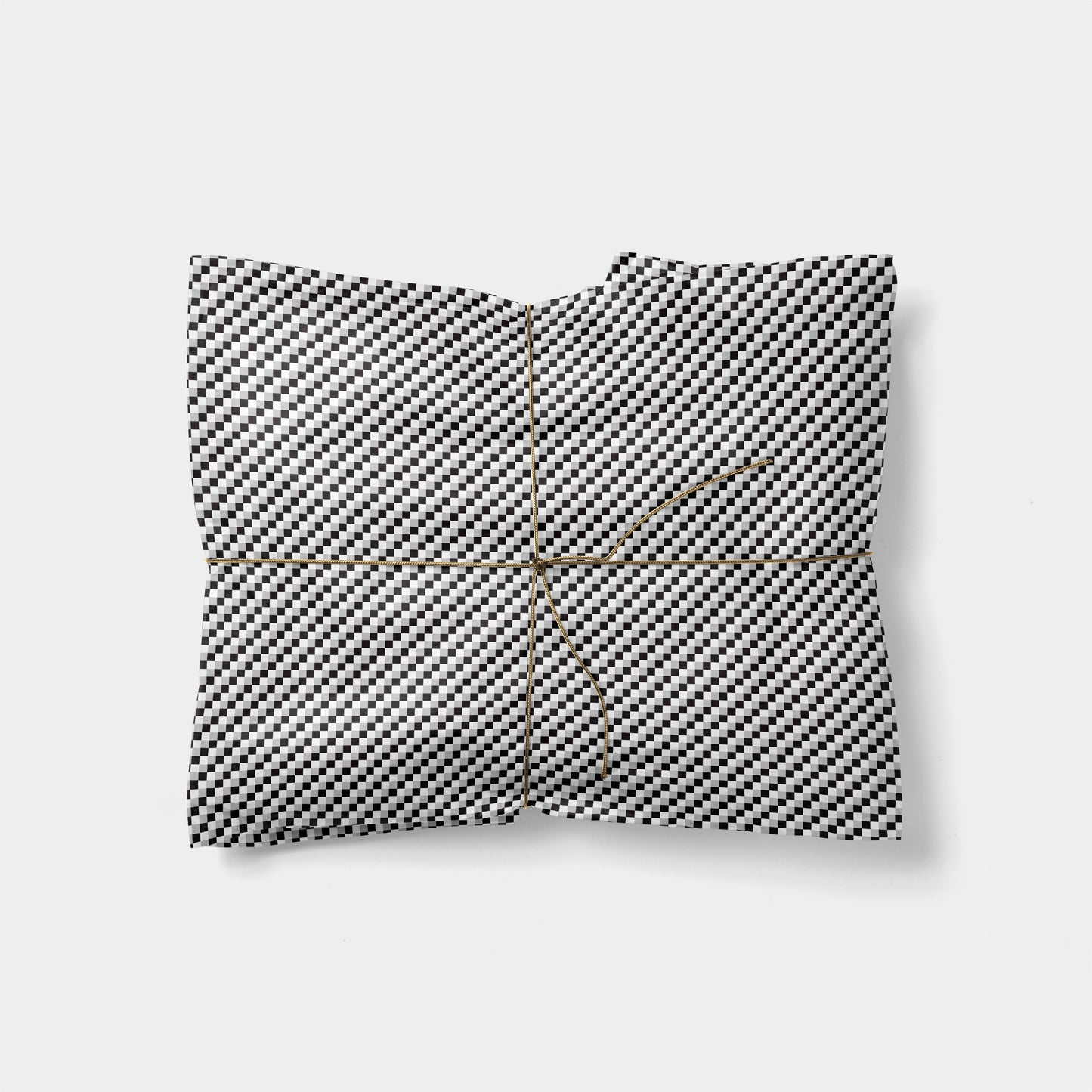 Micro Check Gift Wrap II-Gift Wrapping-The Design Craft