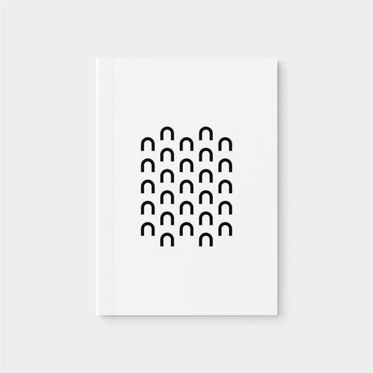Minimal Geo Softcover Notebook III