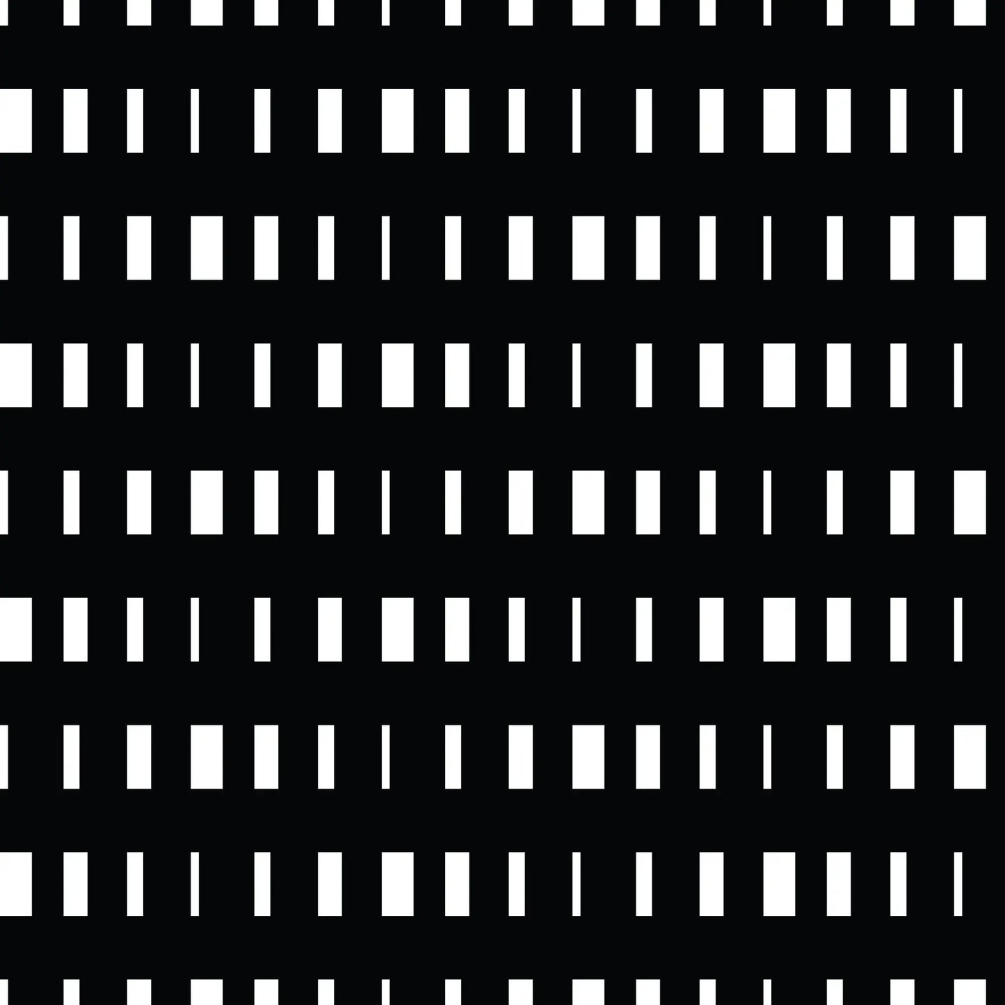 Minimal Op Dash Black & White Gift Wrap