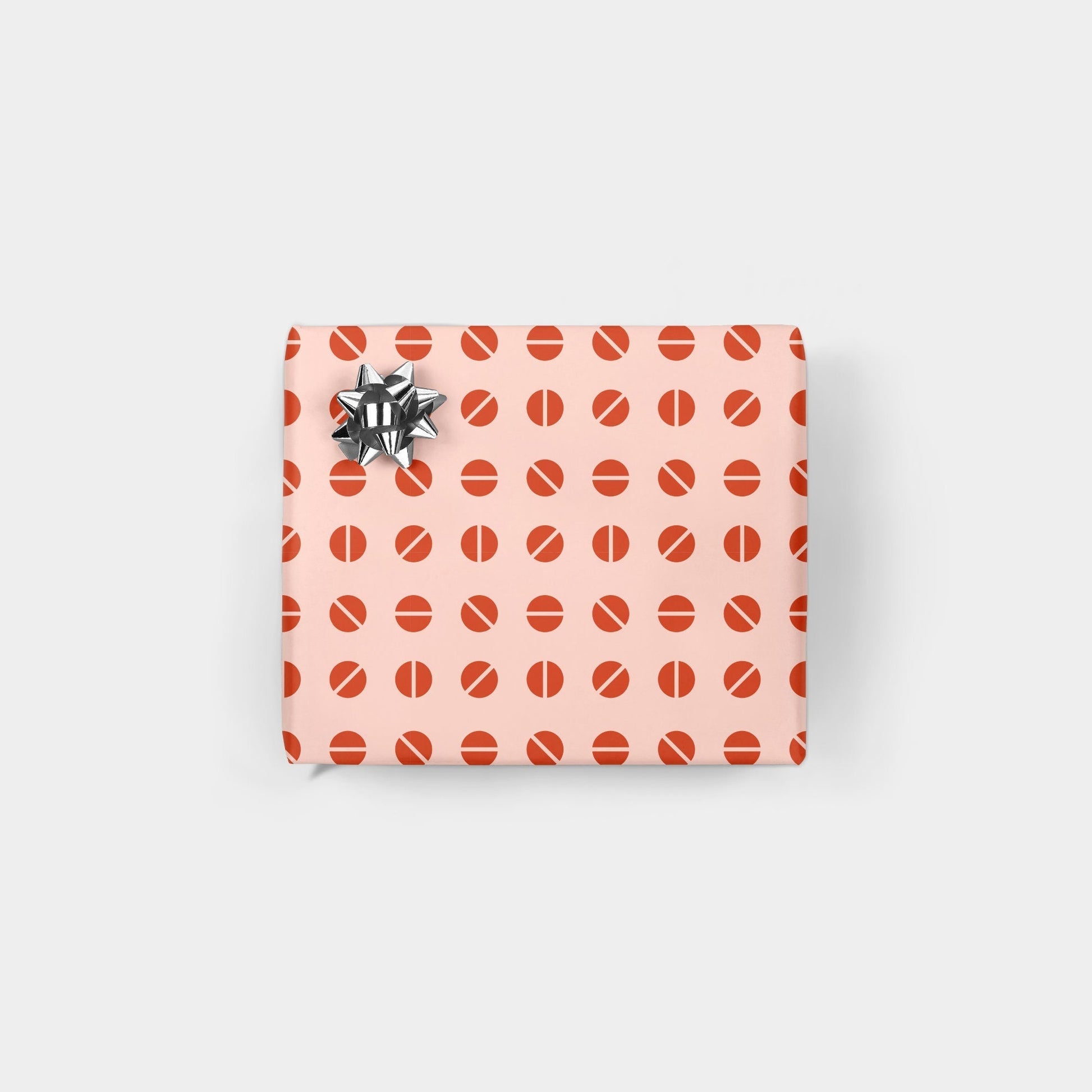 Minimal Ornament Holiday Gift Wrap-Gift Wrapping-The Design Craft