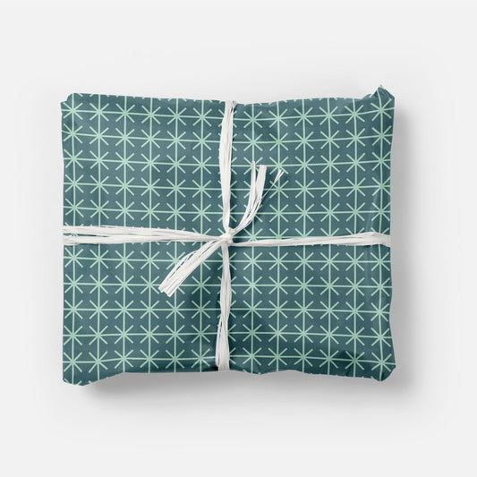 Minimal Ornament Wrapping Paper Sheets-Gift Wrapping-The Design Craft