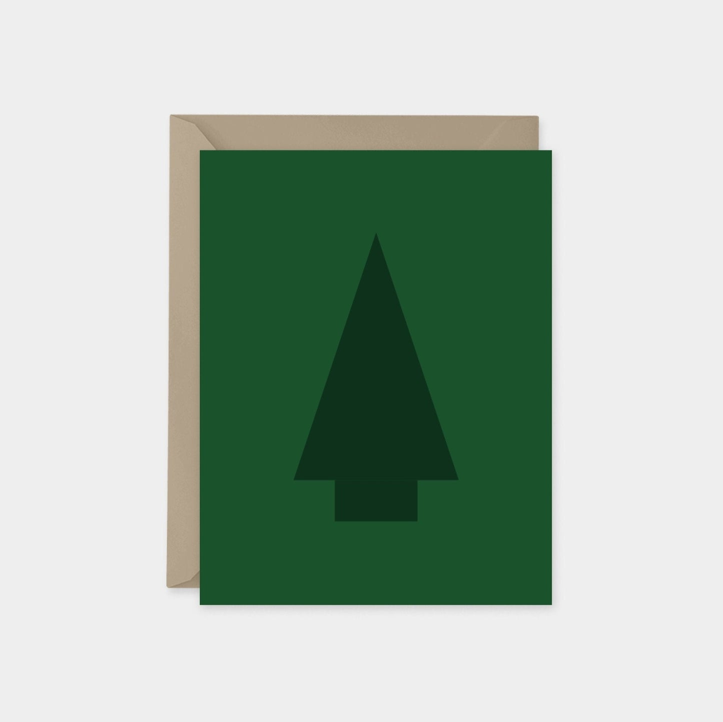 Minimalist Holiday Card No. 5, Christmas-Greeting & Note Cards-The Design Craft