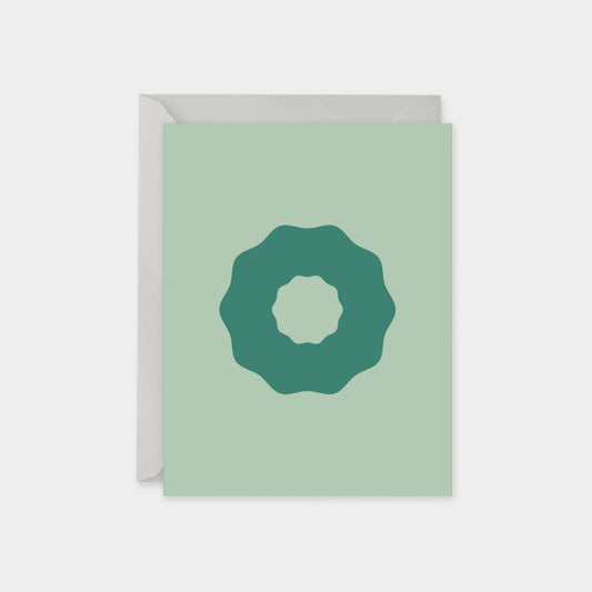 Minimalist Holiday Card No. 6, Christmas-Greeting & Note Cards-The Design Craft